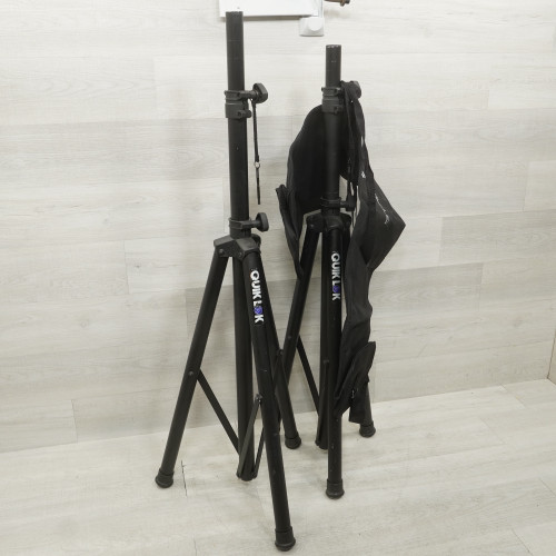 Vist Large View of Product Image Which is Used Quik Lok Speaker Stand Pair