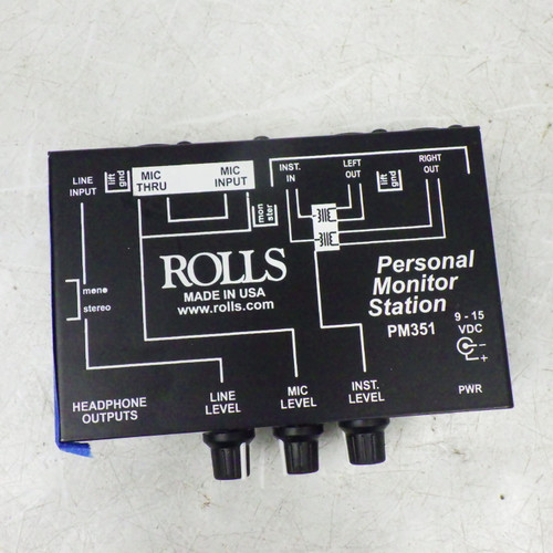 Vist Large View of Product Image Which is Used Rolls PM351 Pro Sound Product