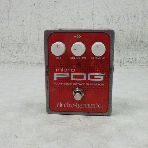 Vist Large View of Product Image Which is Used Electro Harmonix (E/H) MICRO POG Synthesizer Pedal