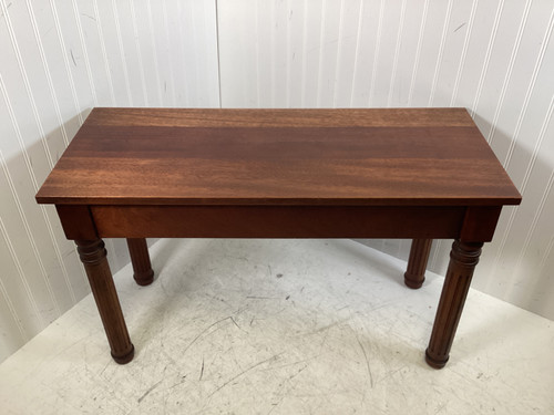 Vist Large View of Product Image Which is Used MAHOGANY PIANO BENCH Keyboard Bench