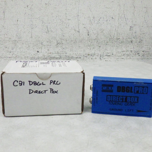 Vist Large View of Product Image Which is Used DBGL DI BOX Pro Sound Product