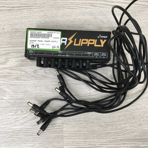 Vist Large View of Product Image Which is Used DONNER PEDAL POWER SUPPLY Pedal Power Supply