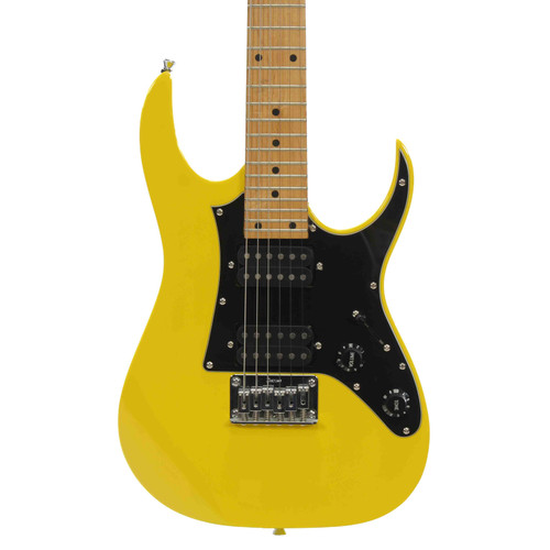 Vist Large View of Product Image Which is Used Ibanez GIO MIKRO S Type Electric Guitar Yellow 6-String