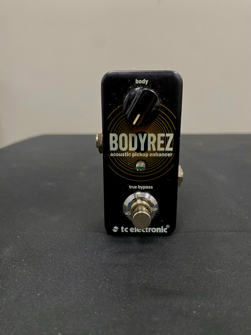 Vist Large View of Product Image Which is Used TC Electronic BODY REZ MINI ACOUSTIC ENHANCER PEDAL Accoustic PreAmp Pedal