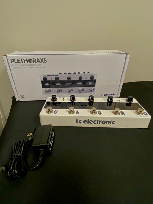 Vist Large View of Product Image Which is Used TC Electronic PLETHORA X5 MULTI FX PEDAL Multi-FX Pedal