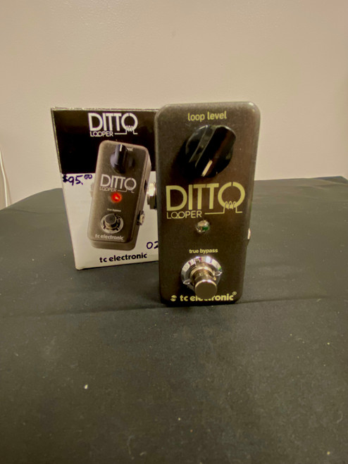 Vist Large View of Product Image Which is Used TC Electronic DITTO LOOPER MINI PEDAL Looper Pedal