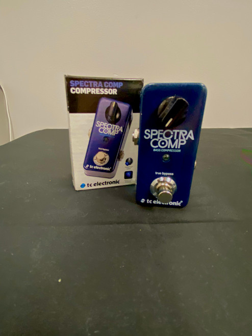 Vist Large View of Product Image Which is Used TC Electronic SPECTRACOMP BASS COMPRESSOR PEDAL Compressor Pedal