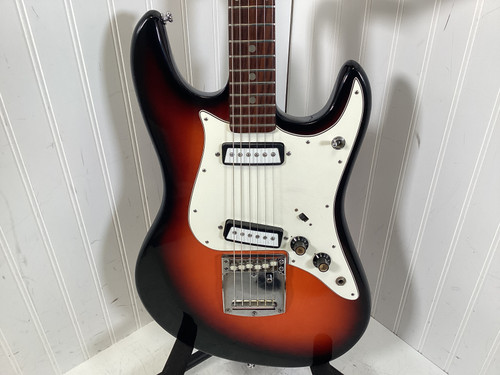 Vist Large View of Product Image Which is Used MIJ TEISCO-ERA Vintage S Type Electric Guitar Sunburst 6-String