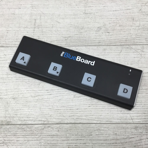 Vist Large View of Product Image Which is Used IK Multimedia IRig Blueboard 4 Button Bluetooth Floorboard Effect
