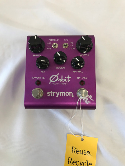 Vist Large View of Product Image Which is Used Strymon ORBIT DBUCKET FLANGER Flanger Pedal
