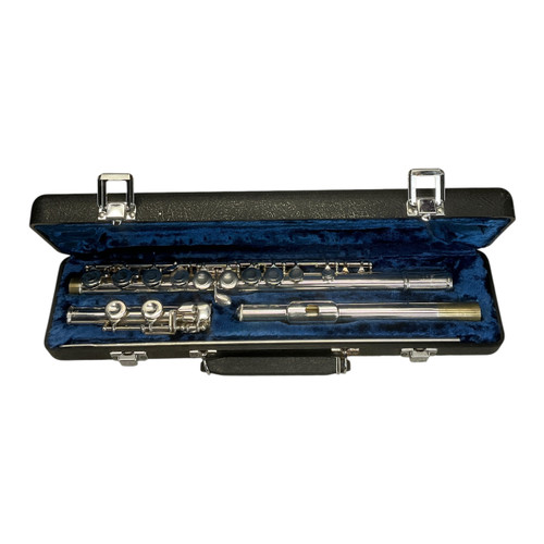 Vist Large View of Product Image Which is Used Selmer Bundy II USA Flute Student Flute