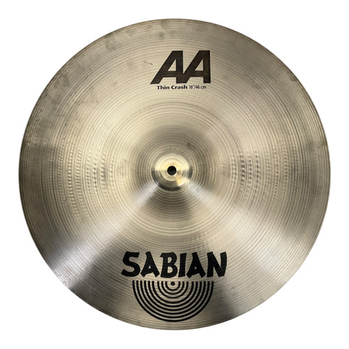Vist Large View of Product Image Which is Used Sabian 18 Aa Thin Crash Cymbal 18"