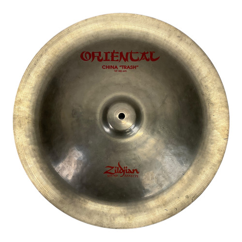 Vist Large View of Product Image Which is Used Zildjian 18 Oriental China Trash China Cymbal 18"