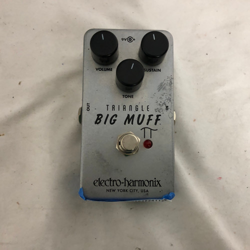Vist Large View of Product Image Which is Used Electro Harmonix (E/H) TRIANGLE BIG MUFF Fuzz Pedal