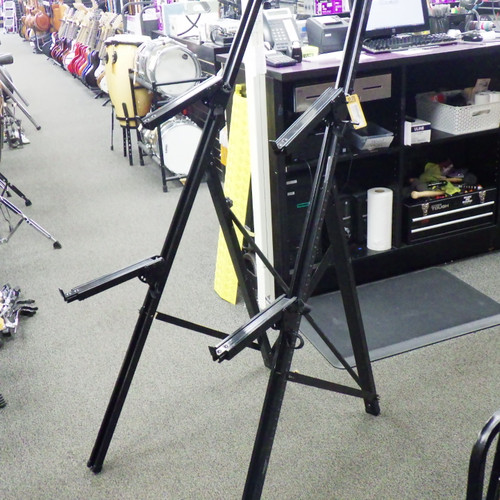 Vist Large View of Product Image Which is Used STANDTASTIC 122KS 2 TIER STAND Tiered Keyboard Stand