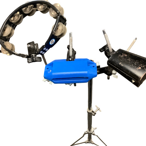 Vist Large View of Product Image Which is Used Latin Percussion - LP BELL/TAMBORINE/BLOCK/STAND World Percussion