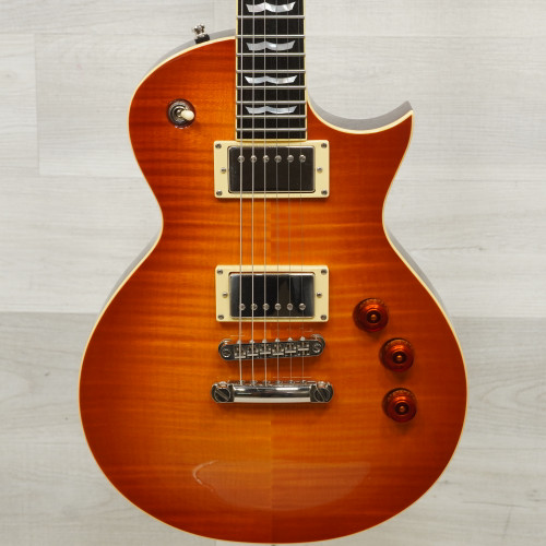 Vist Large View of Product Image Which is Used Ltd EC-1000T Deluxe Electric Guitar Cherry Sunburst