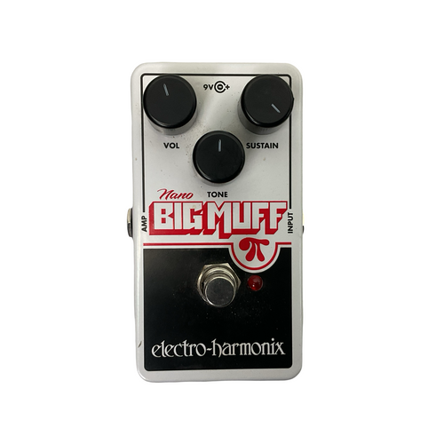 Vist Large View of Product Image Which is Used Electro Harmonix (E/H) NANO BIG MUFF Fuzz Pedal