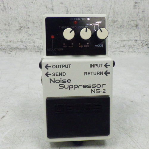Vist Large View of Product Image Which is Used Boss NS-2 NOISE SUPPRESSOR Noise Reduction Pedal