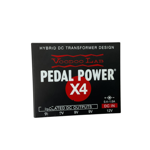 Vist Large View of Product Image Which is Used Voodoo Lab PEDAL POWER X4 NO CABLES Pedal Power Supply