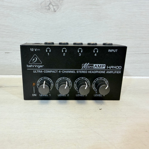 Vist Large View of Product Image Which is Used Behringer HA400 Pro Sound Product