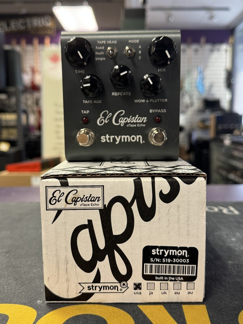 Vist Large View of Product Image Which is Used Strymon EL CAPISTAN Echo Pedal