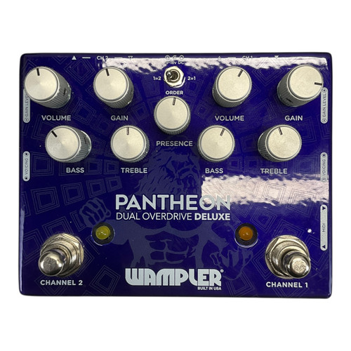 Vist Large View of Product Image Which is Used Wampler Pantheon Dual Overdrive Deluxe Overdrive Pedal