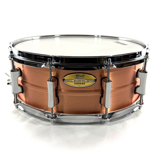 Vist Large View of Product Image Which is Used Pearl Primal Snare Collective Copper Snare Drum 14"