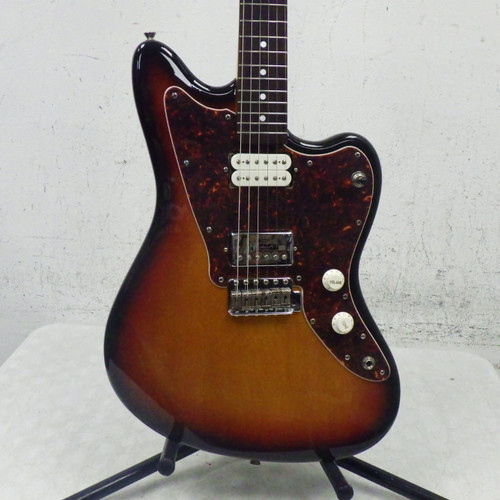 Vist Large View of Product Image Which is Used Squier vista Jagmaster 1997 Offset Double Cutaway Electric Guitar Sunburst 6-String