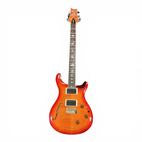 Vist Large View of Product Image Which is Used Paul Reed Smith - PRS CUSTOM PIEZO SE Semi-Hollow Electric Guitar Sunburst 6-String