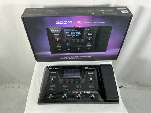 Vist Large View of Product Image Which is Used Zoom G6 Floorboard Amp Modeling + FX