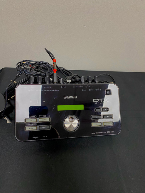 Vist Large View of Product Image Which is Used Yamaha DTX502 MODULE & CORDS Electronic Drum