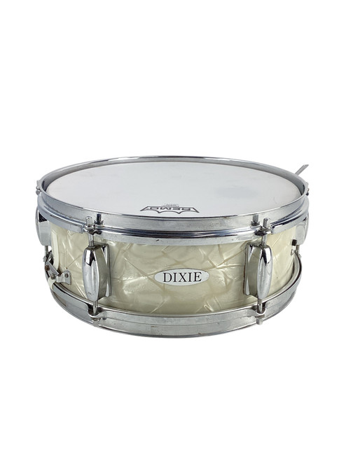 Vist Large View of Product Image Which is Used DIXIE WHITE MOP Snare Drum 13” -NO THROW