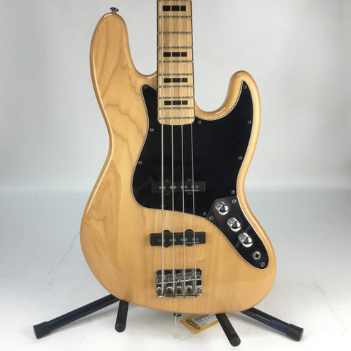 Vist Large View of Product Image Which is Used Squier VINTAGE MOD 70S J BASS J Type Bass Guitar Natural 4-String