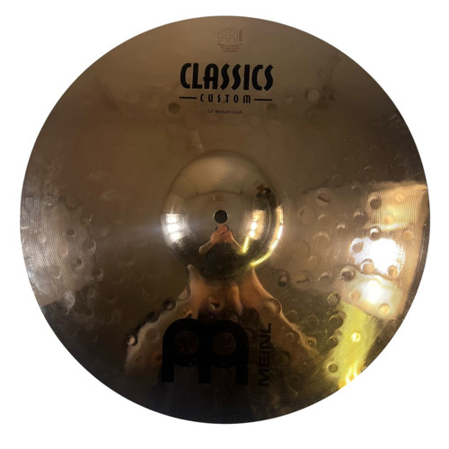 Vist Large View of Product Image Which is Used Meinl 16" Classics Custom Medium Crash Cymbal