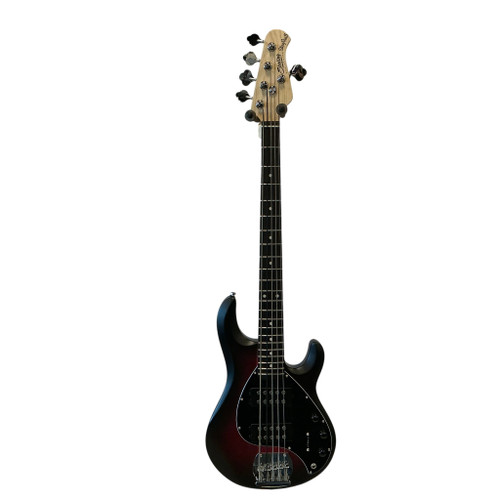 Vist Large View of Product Image Which is Used Sterling by Ernie Ball STING RAY 5 Bass Guitar Tobacco Sunburst 5-String