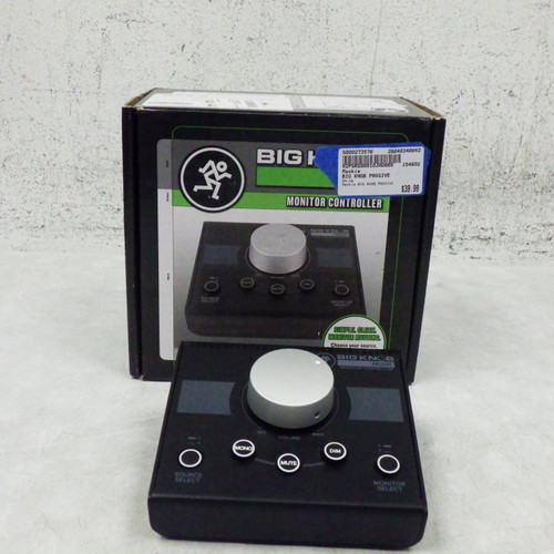 Vist Large View of Product Image Which is Used Mackie BIG KNOB PASSIVE Compact Recording Device