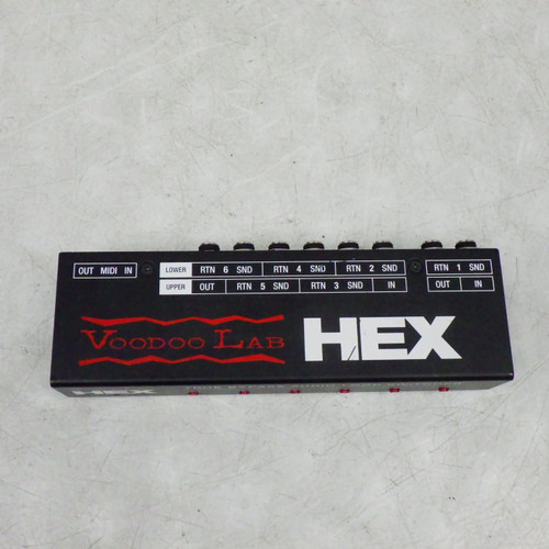 Vist Large View of Product Image Which is Used Voodoo Lab HEX Guitar Effects Pedal