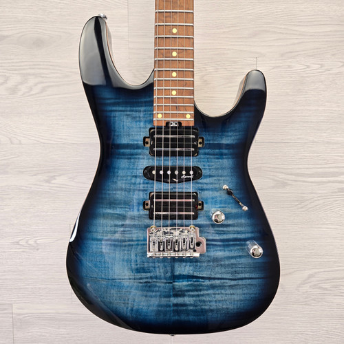 Vist Large View of Product Image Which is Used Harley Benton PRO SERIES FUSION III S Type Electric Guitar Blue 6-String