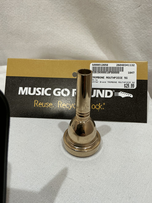 Vist Large View of Product Image Which is Used TROMBONE MOUTHPIECE 5G Other Brass Instrument