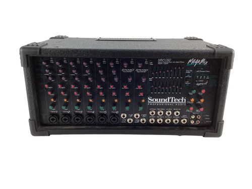 Vist Large View of Product Image Which is Used Soundtech MM10SD MEGAMIX POWERED MIXER