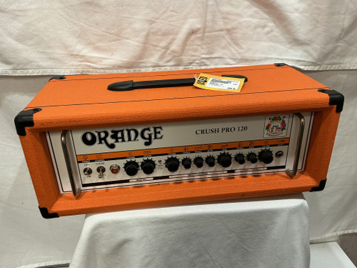 Vist Large View of Product Image Which is Used Orange CRUSH PRO 120 Tube Guitar Amplifier Head