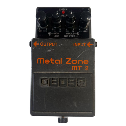 Vist Large View of Product Image Which is Used Boss MT-2 Metal Zone Distortion Pedal