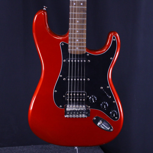 Vist Large View of Product Image Which is Used Squier AFFINITY STRATOCASTER HSS S Type Electric Guitar Red 6-String