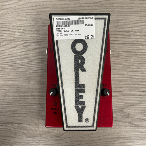 Vist Large View of Product Image Which is Used - Morley TONE QUESTOR Wah Pedal