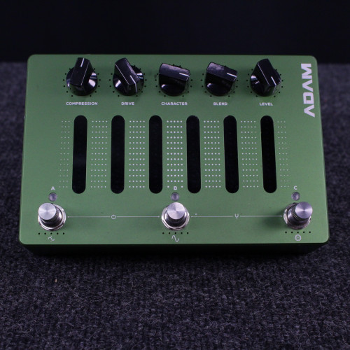 Vist Large View of Product Image Which is Used DarkGlass Electronics ADAM AGRESSIVE DISTORTION PEDAL Parametric EQ Pedal