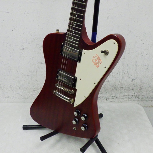 Vist Large View of Product Image Which is Used Epiphone Firebird Wine Red Pointy Electric Guitar Red 6-String