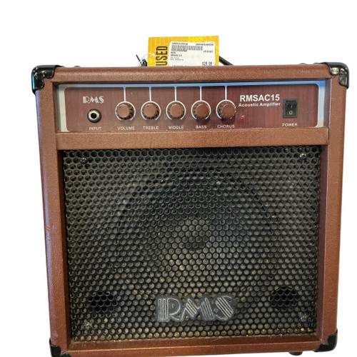 Vist Large View of Product Image Which is Used RMS RMSAC15 1 x 8 Solid State Amplifier 1 x 8