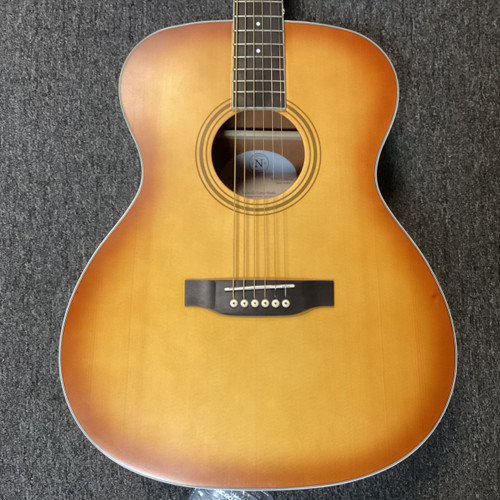 Vist Large View of Product Image Which is Used Nashville Guitarworks OM10 Laminate Top Acoustic Guitar Natural