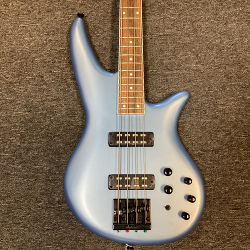 Vist Large View of Product Image Which is Used Jackson SPECTRA IV Modern Metal Bass Guitar Blue 4-String